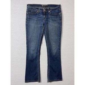 Levis Jeans Women 11 / 30 (32x29 Actual) Demi Curve Low Rise Bootcut Skinny Blue